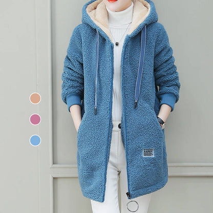 🎁LAST DAY 49% OFF🔥Women's Winter Warm Thick Faux Lamb Wool Coat 💥 FREE SHIPPING