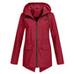 Soft Full Zipper Hooded Jacket with Pockets