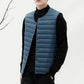 Men's Winter Warm Collarless Lightweight Vest