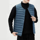 Men's Winter Warm Collarless Lightweight Vest