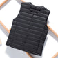Men's Winter Warm Collarless Lightweight Vest